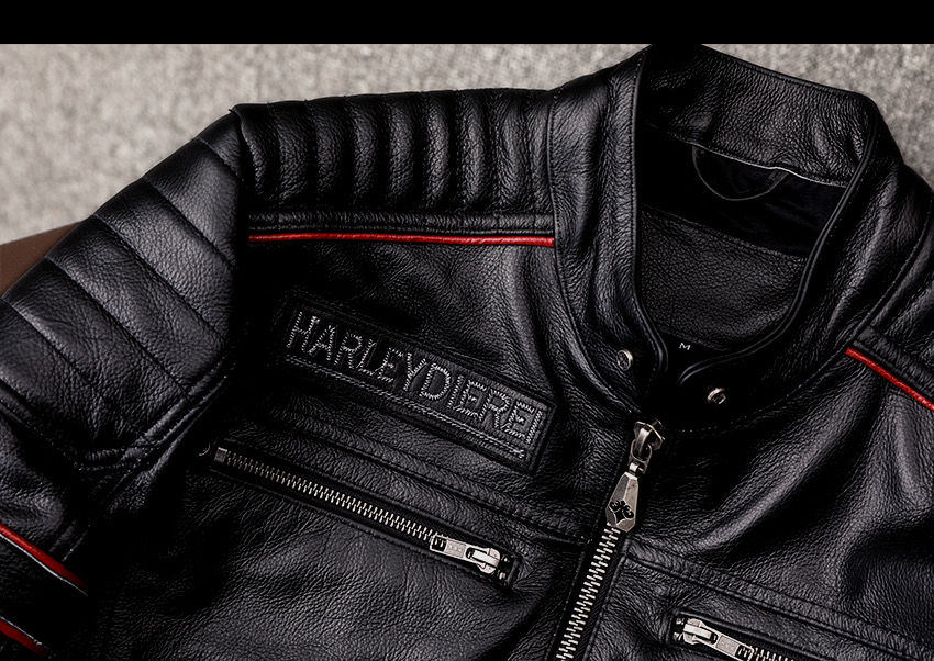 皮衣男机车款 摩托车骑行皮夹克潮 s 黑色头层牛皮【图片 价格 品牌