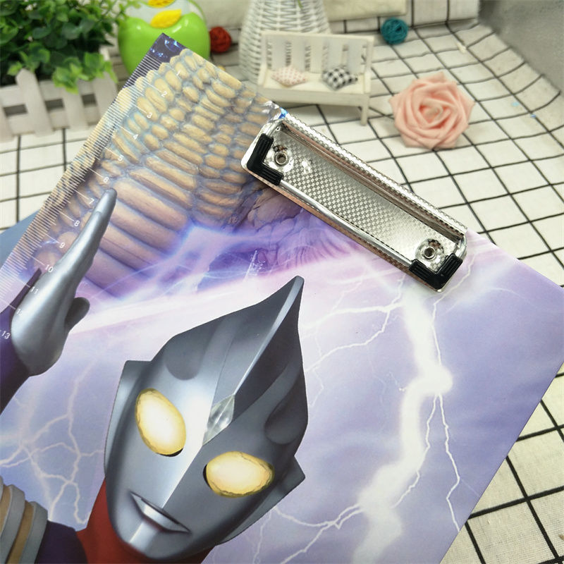 旁洛王者奥特曼板夹a4文件夹学生垫板书写夹板单层大板夹试卷夹三用夹