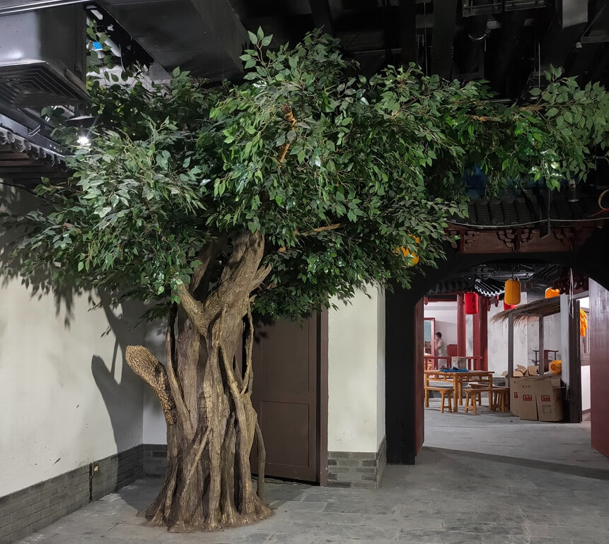 假树 仿真植物 大型假树 家里装饰摆件 仿真树室内装饰仿真枫树樱花
