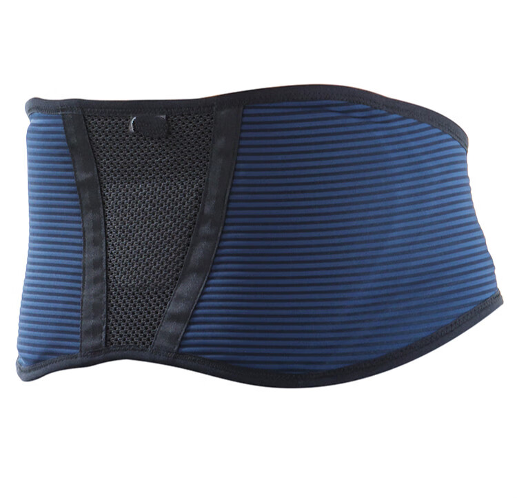 运动护腰带 运动护腰带软男篮球薄款高尔夫健身足球女羽毛球腰带 深蓝