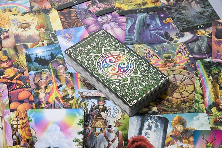 塔罗牌 意大利圣甲虫彩虹尽头tarot at the end of the rainbow 彩虹