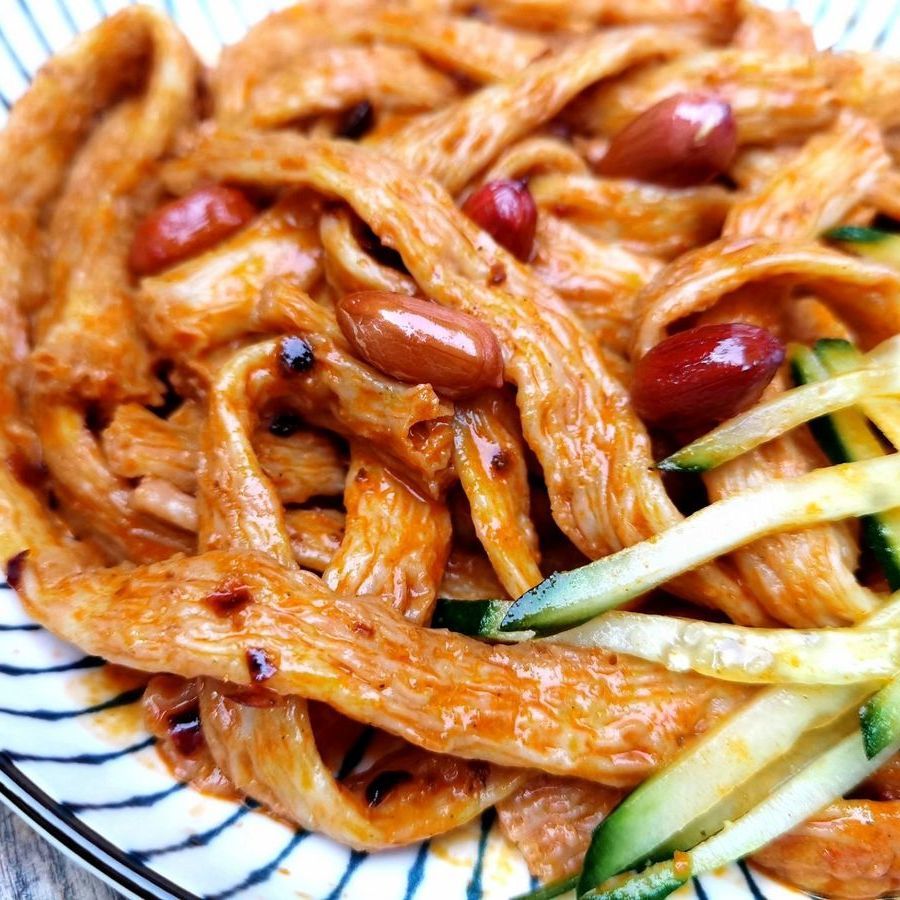 牛筋面批发凉拌辣条专用干货甘肃干牛筋面一整箱免煮速食 3斤牛筋面