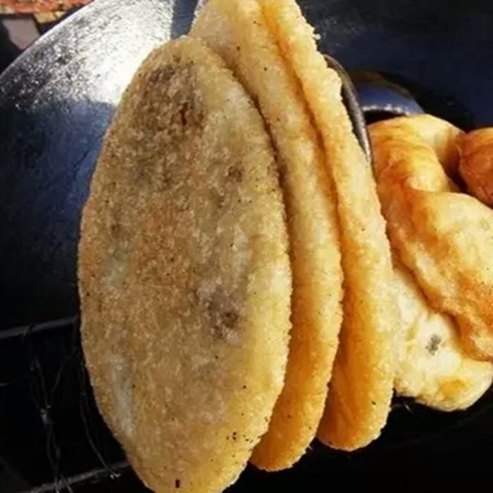 湖北孝感 绿豆糍粑纯糯米 咸味绿豆馅 真空包装加冰袋保鲜 10个绿豆