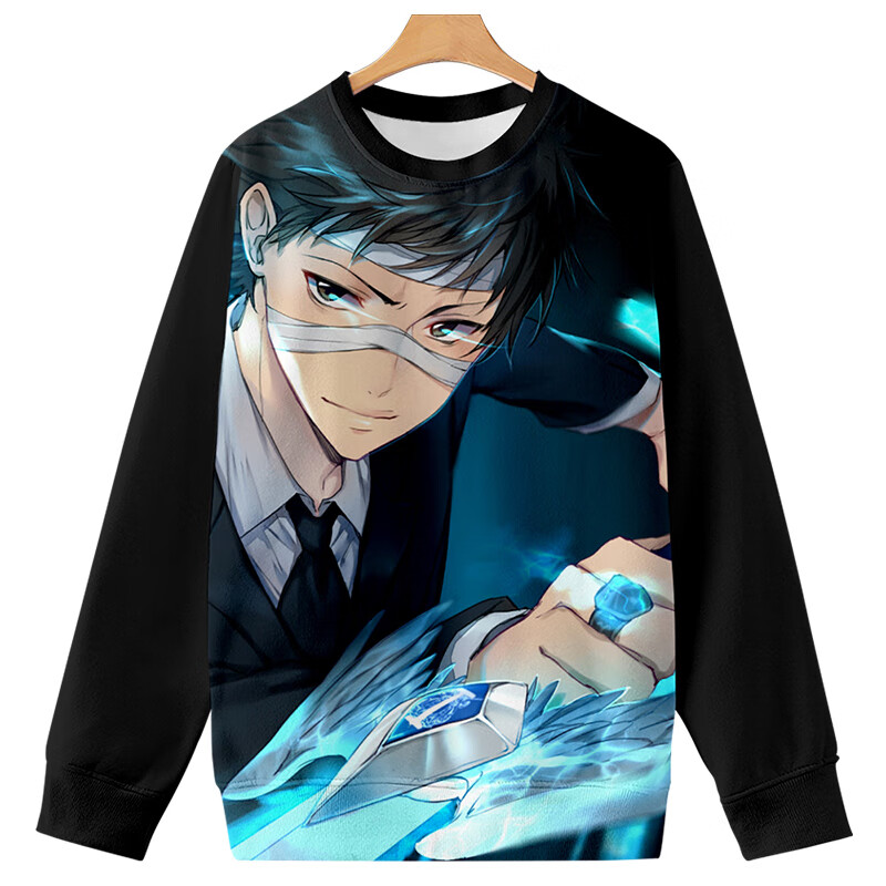 定制家庭教师卫衣男圆领秋冬季上衣reborn沢田纲吉彭格列二次元衣服潮