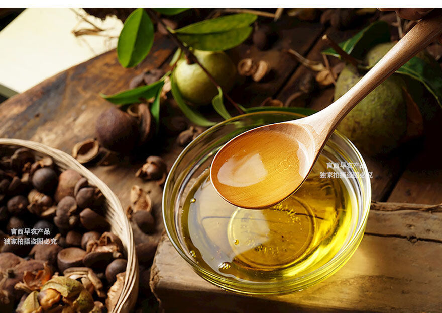 湖南正宗野生高山茶籽油 老茶树茶子农家自榨压榨食用油 山茶油(净重5
