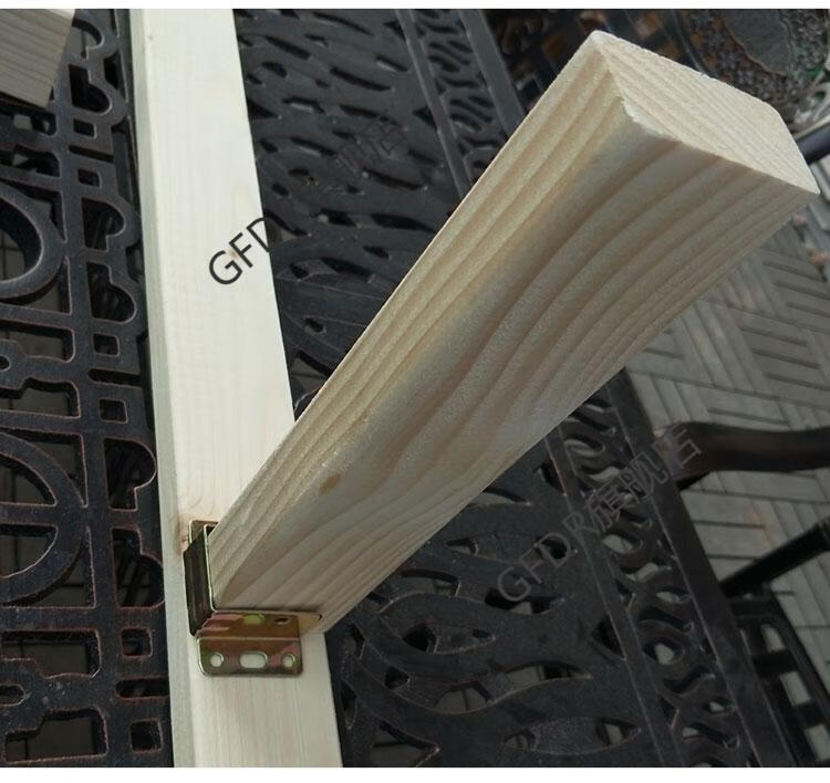 支撑脚夹脚床底加固支撑柱支撑架床配件床脚支撑铁片6块赠送螺丝其他