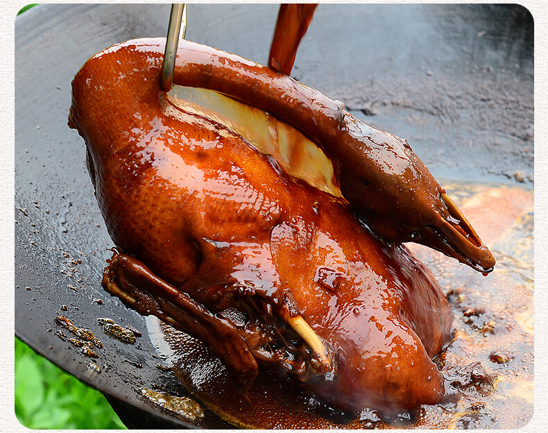 3斤 鹅肉熟食卤肉卤水鹅碌鹅开平马岗鹅传统豉油鹅【套餐1】卤鹅半只