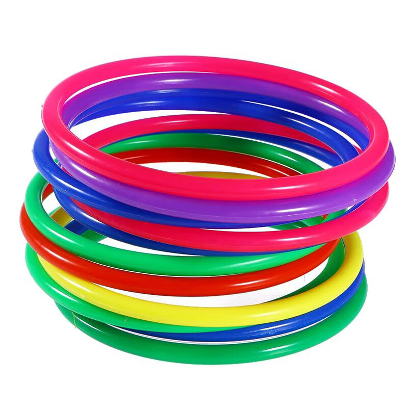 套圈抛圈玩具 团建套圈游戏夜市套圈环圆形套环游戏道具小圈圈 遥控