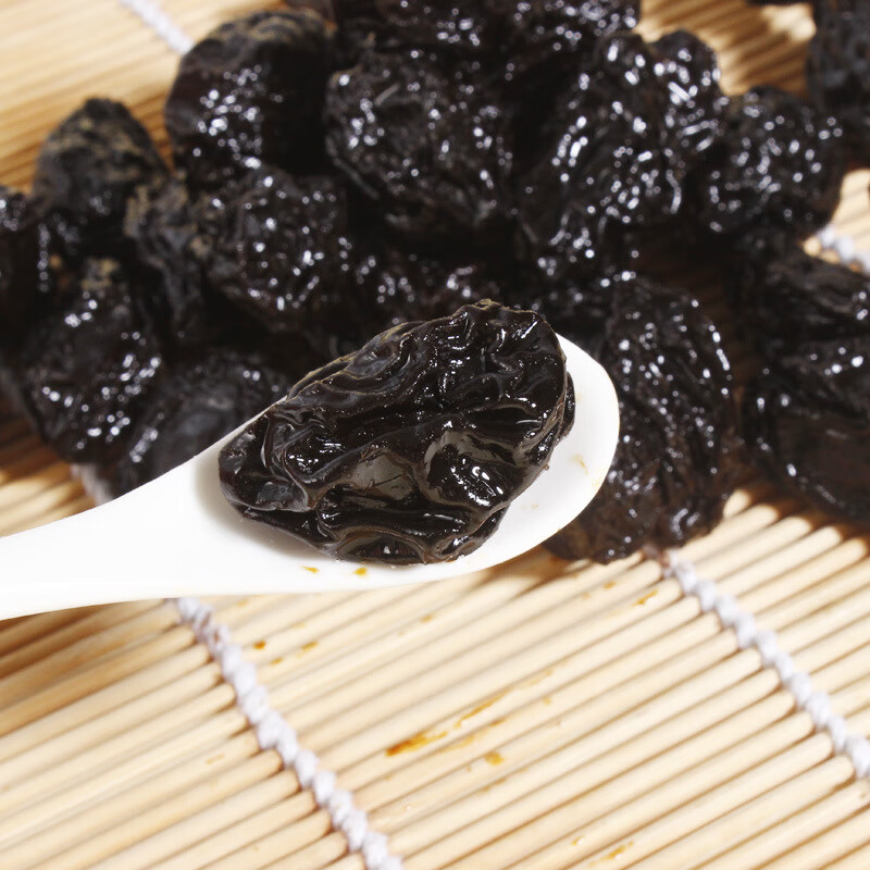 豪享尝 180克罐装风干西梅酸甜大乌梅大颗粒李子果肉果脯蜜饯年货礼