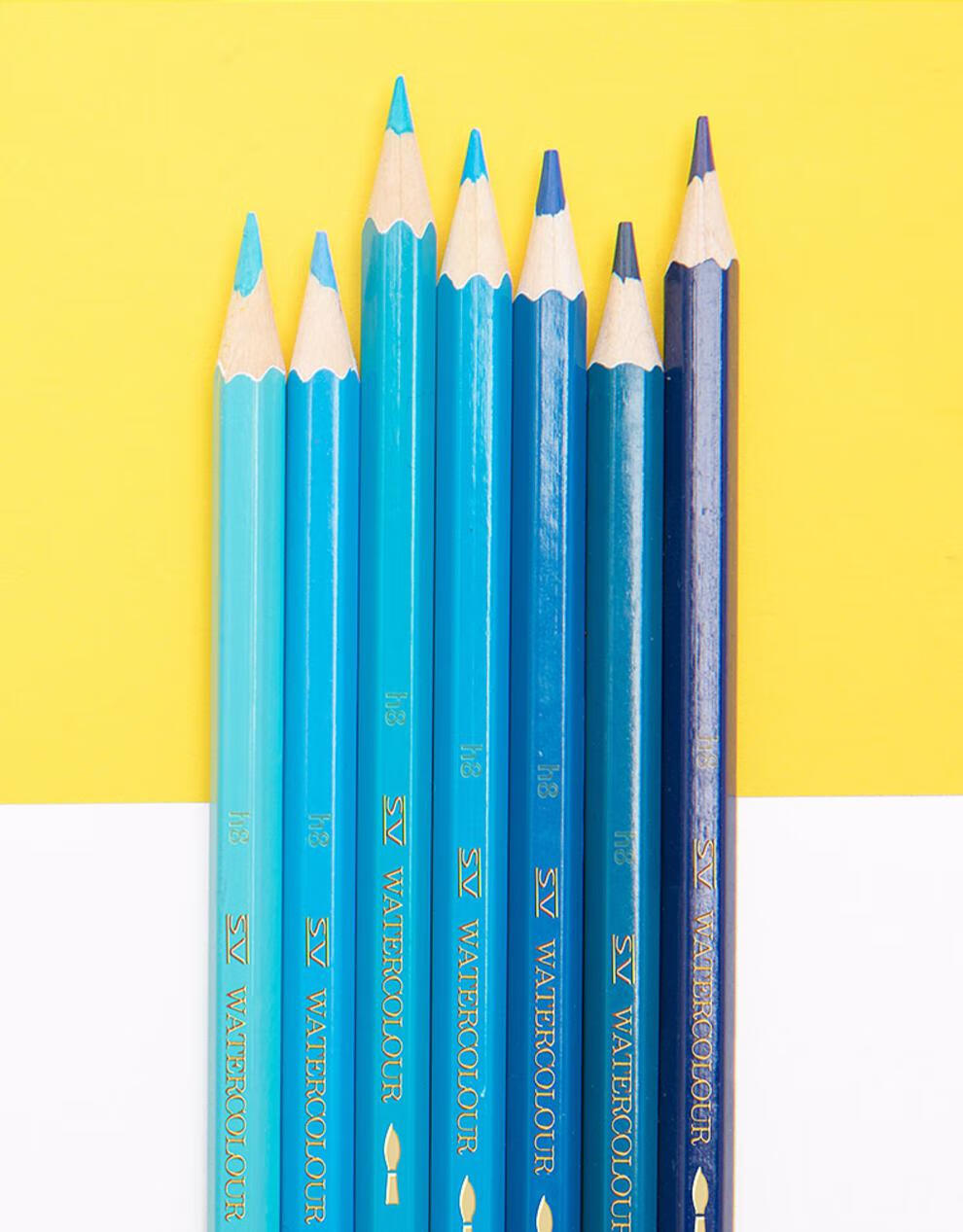 麒柠德国辉柏嘉水溶彩铅单支水溶性彩色铅笔红辉手绘人物48色72色单