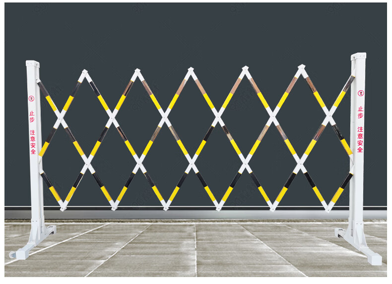 免费开票户外可移动护栏杆伸缩围栏活动pvc围挡幼儿园警示硬质折叠可