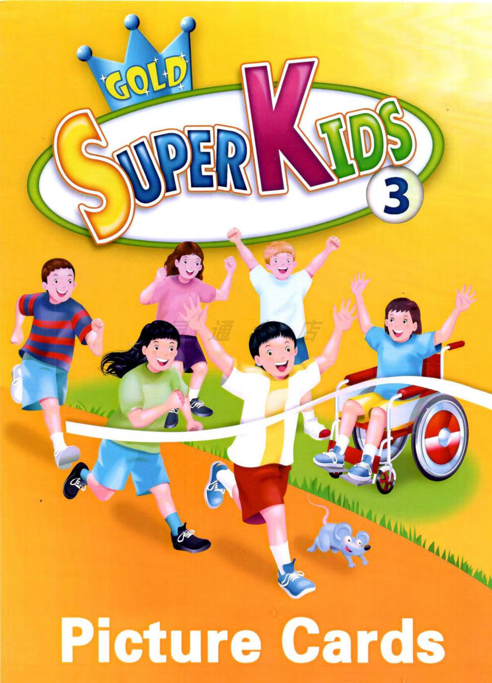 superkids原装朗文新灵通少儿英语super kids级单词大卡教师用书 精装