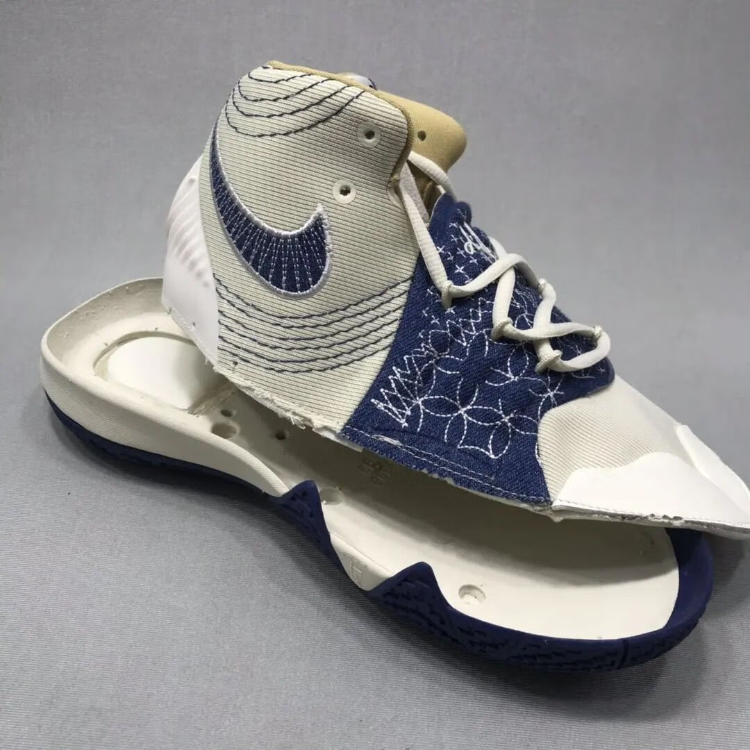 欧文s2篮球鞋男女鸳鸯扎染大眼白蓝456气垫防滑耐磨运动鞋8代 欧文s2