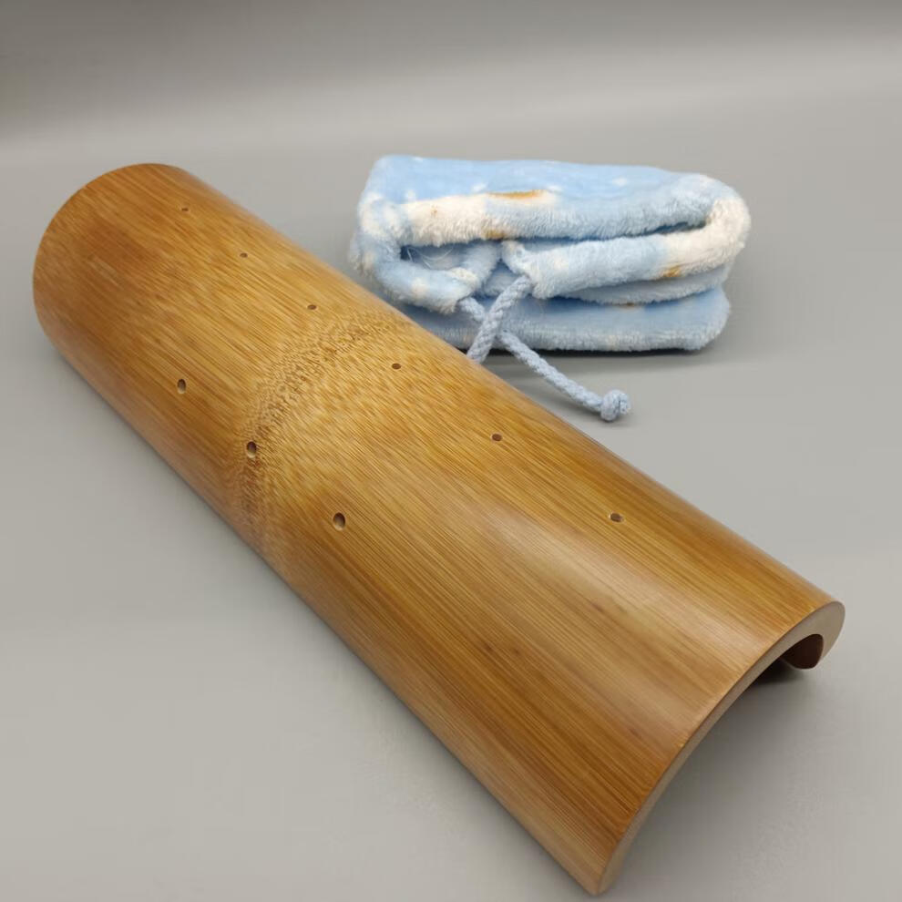 竹枕颈椎枕 竹子半圆枕头竹筒枕头空心竹枕实木 另外可以定做尺寸或者