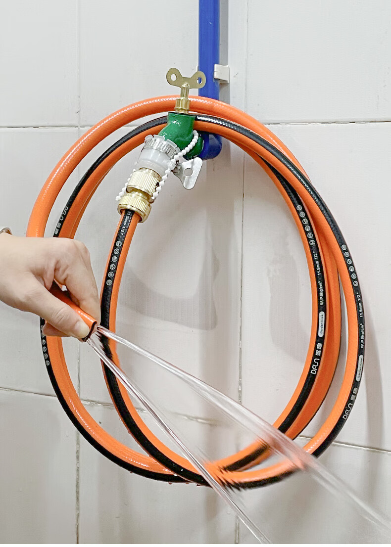 洗衣机水管快接头塑料水龙头带软管万用转接口对接器连接铜奶嘴多功能