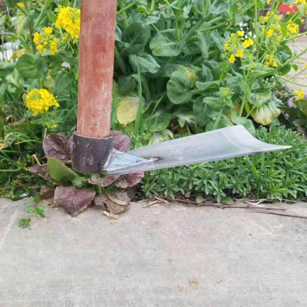 锄头农用除草开沟镢头刨地大板锄园艺锄老 一号长型板锄一个【图片