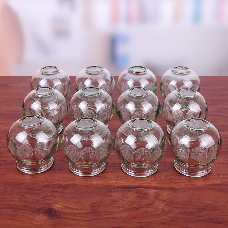 鱼跃旗下华佗同款拔罐玻璃火罐5号大号拔火罐加厚防爆玻璃拔罐器具