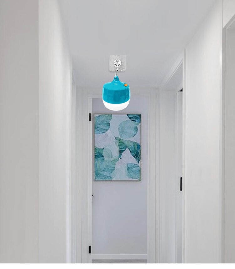 声控灯楼道 充电式无线超亮红外人体雷达感应led夜灯泡智能声控楼梯