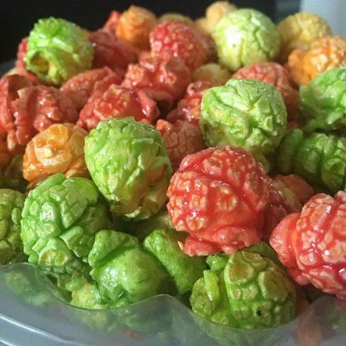 果味奶油 彩色爆米花原料专用奶油起酥油植物250g 玉源堂 哈密瓜味250