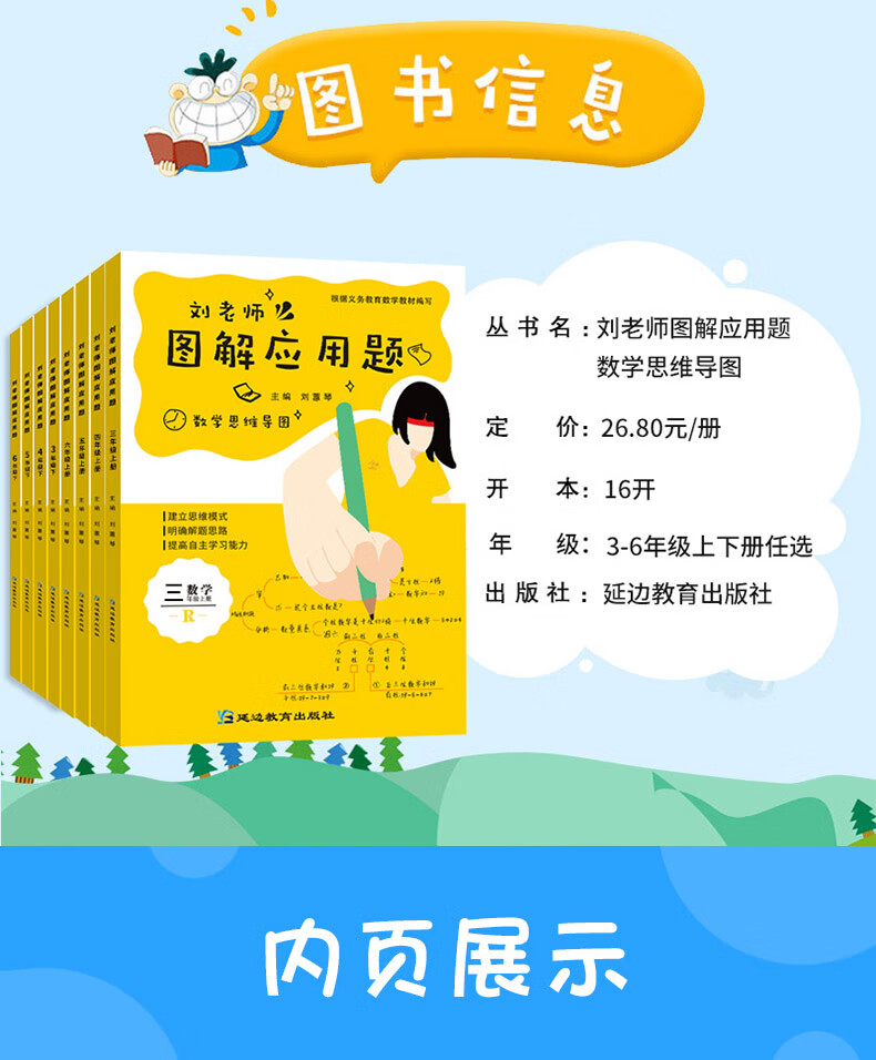 《刘老师图解应用题六年级上册数学应用题强化训练思维导图小学数学