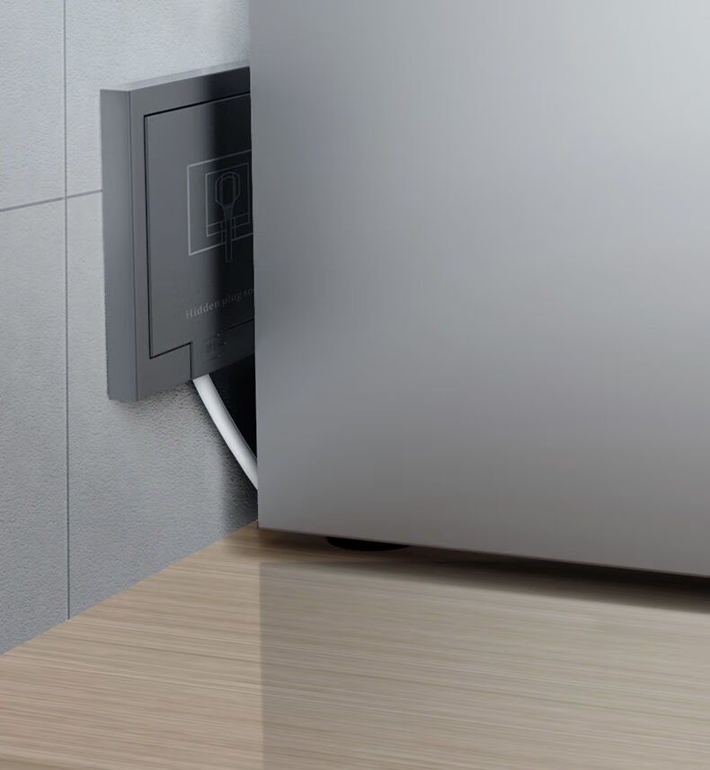 西门梓凹陷式插座隐形嵌入式插座隐藏插座面板内嵌式内凹凹陷