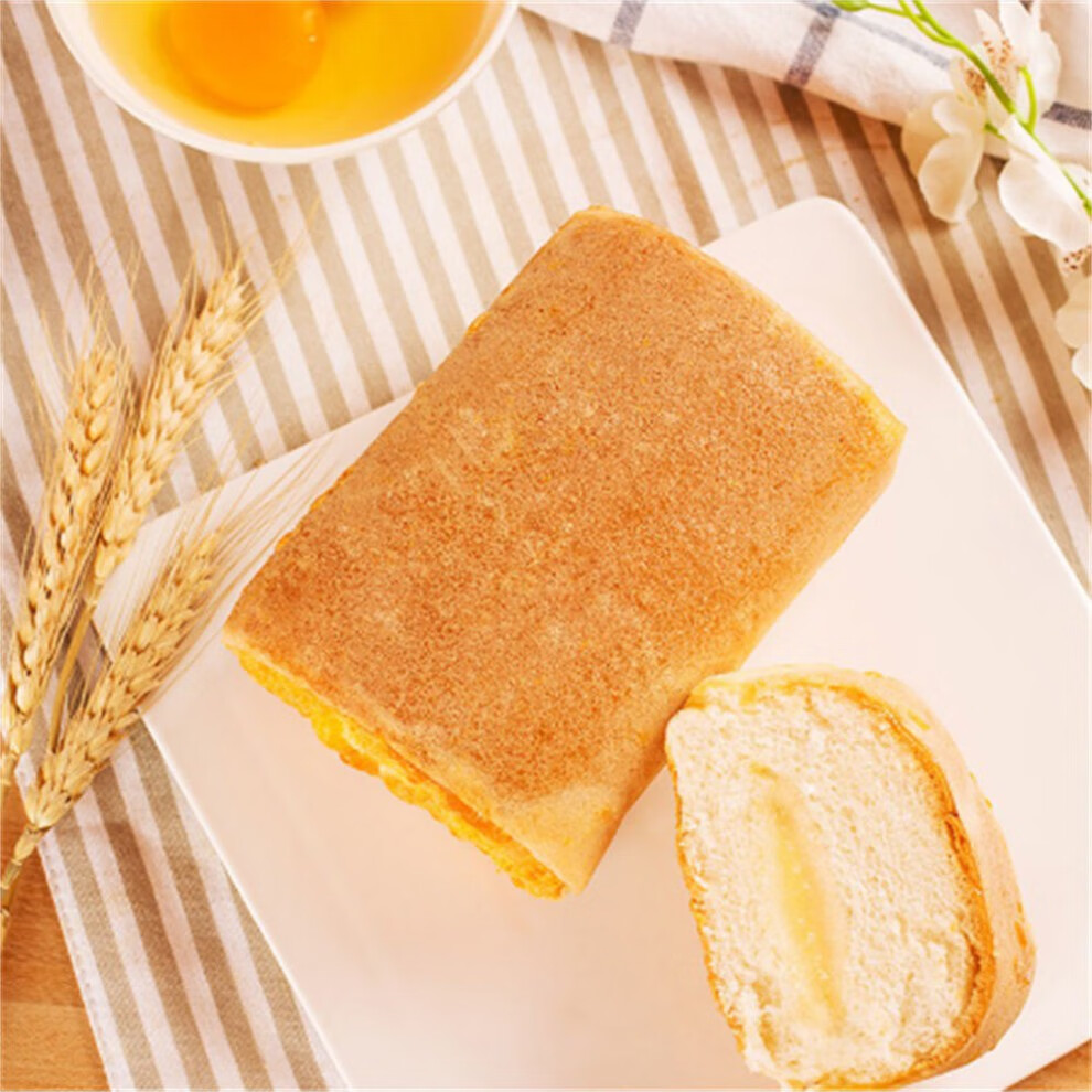 桃李鸡蛋香松面包120g4袋夹心肉松早餐代餐办公室零食鸡蛋香松4袋