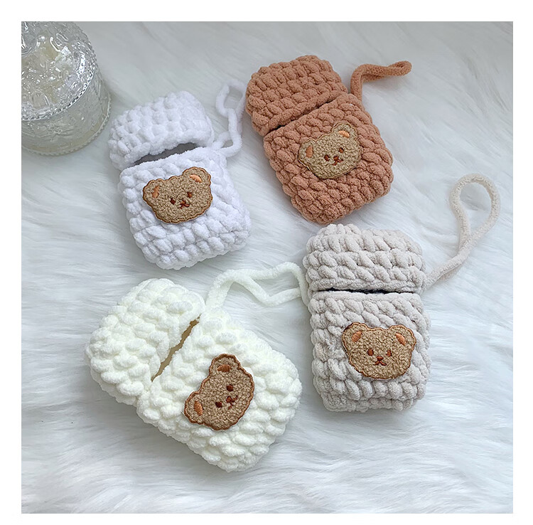 烟盒软硬盒毛线套手工编织diy材料包钩针自制手织怪居壹生小怪兽无盖