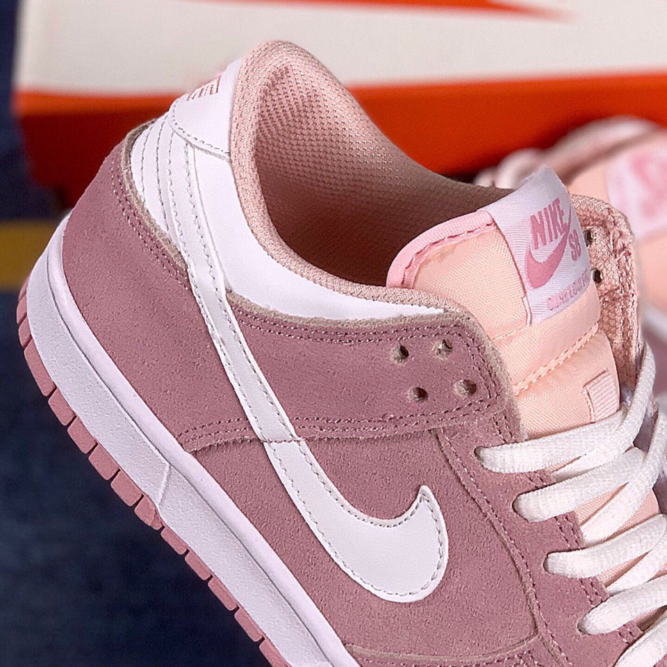 sbdunkhigh空军一号美国梦之队女神樱花粉低帮运动女子板鞋樱花粉36