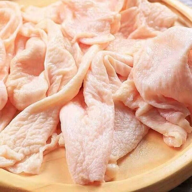 新鲜鸡腿皮鸡皮鸡腿鲜冷冻生皮鸡肉皮胸皮烧烤油炸鲜鸡腿皮2斤