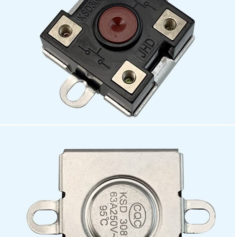 美的海尔现代电热水器调温器ksd308干烧温控器限温器保护开关【图片