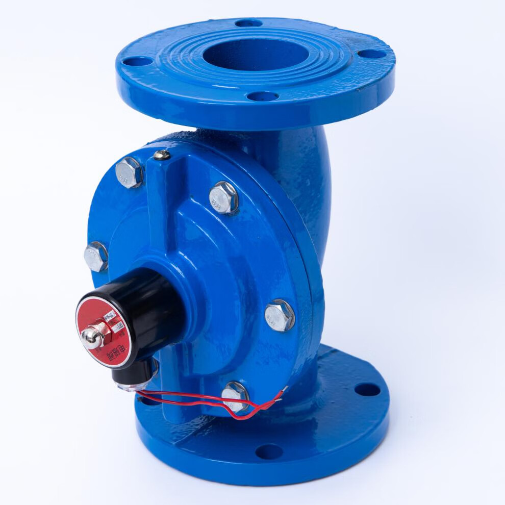 df铸铁法兰24v220v常闭zcs电磁阀喷淋先导式水阀防爆dn50 100 200