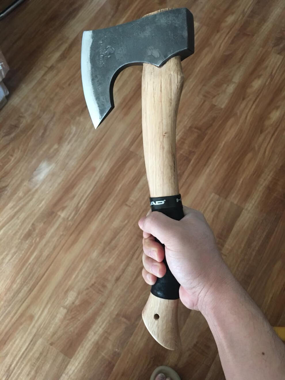 俄罗斯战斧北欧俄罗斯战斧印第安战斧户外斧头子轴承钢夹钢手工锻打