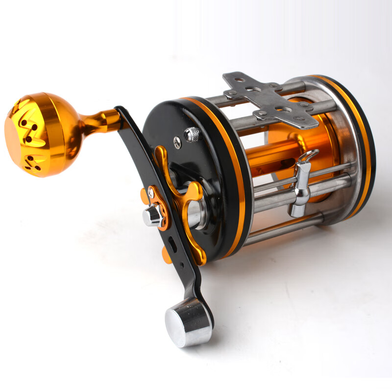 阿布同款鼓轮明洋全金属鼓轮m10000r可视专用鱼线轮15000ar12000r狼