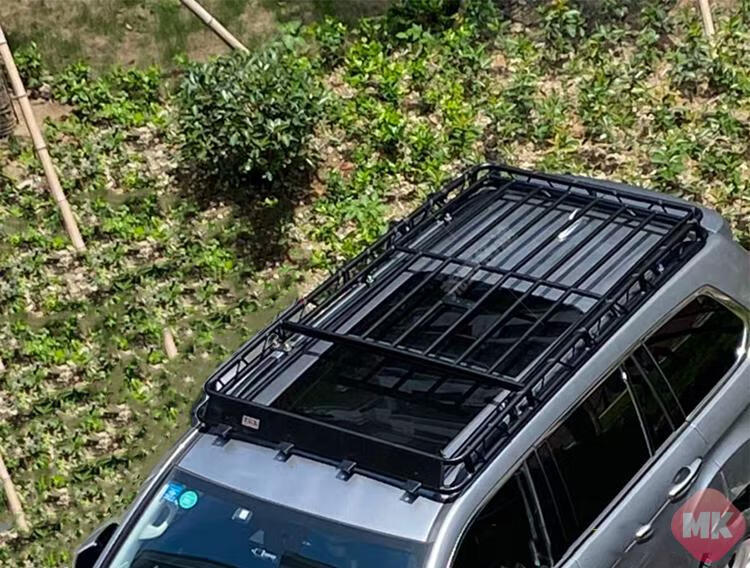 2022款哈弗h9改装车顶行李架 长城专用免横杆无损安装不锈钢货架行李