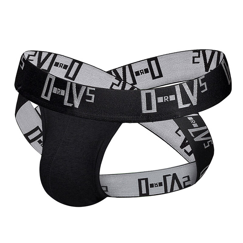 南极人男生内裤男士内裤诱惑裤性感内裤双丁免脱男男纯棉502白色m