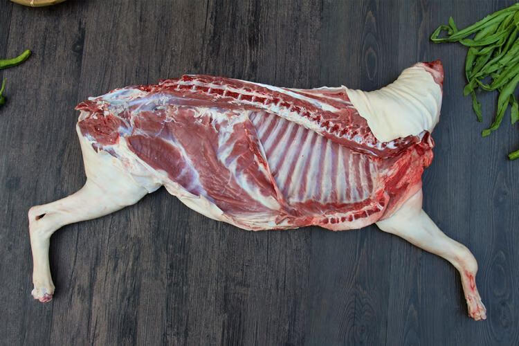带皮羊肉半只装15斤新鲜现杀冷冻山羊肉带骨羊腿羊排羊蝎子4斤腾旺纳