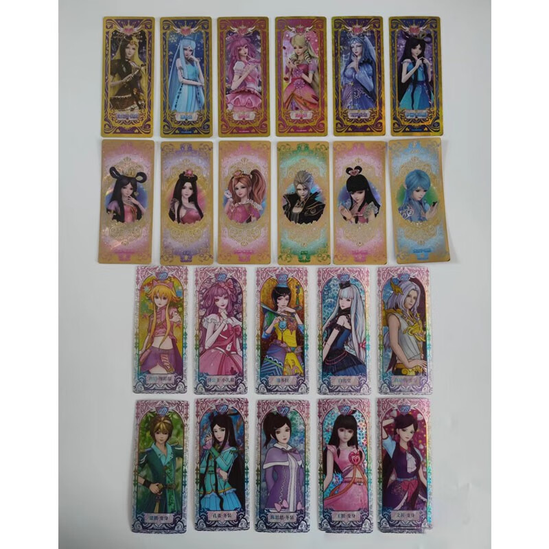 (小卷毛推荐)叶罗丽卡片心灵心语梦幻包一第五弹sgr梦公主时间公主cr