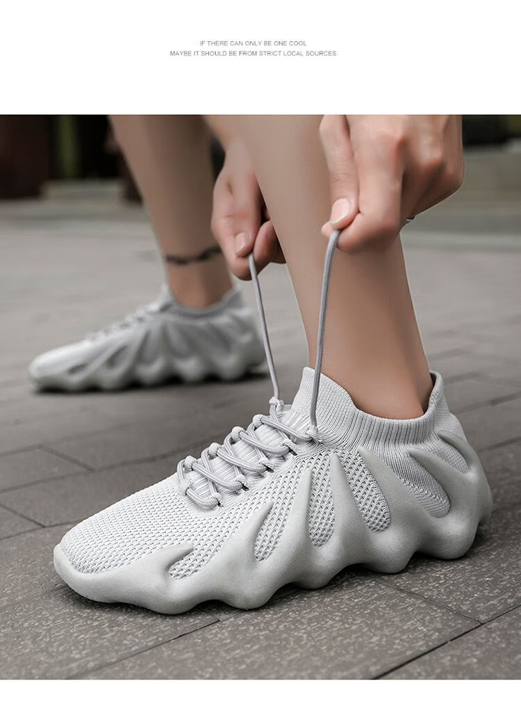 女士椰子鞋女椰子男女饺子鞋2022春季透气老爹鞋八爪鱼情侣运动鞋smvp