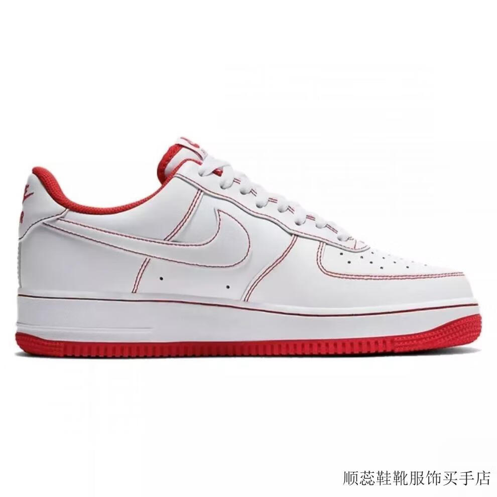 【尖货】耐克空军一号supreme联名运动板鞋男af1低帮滑板鞋女学生休闲