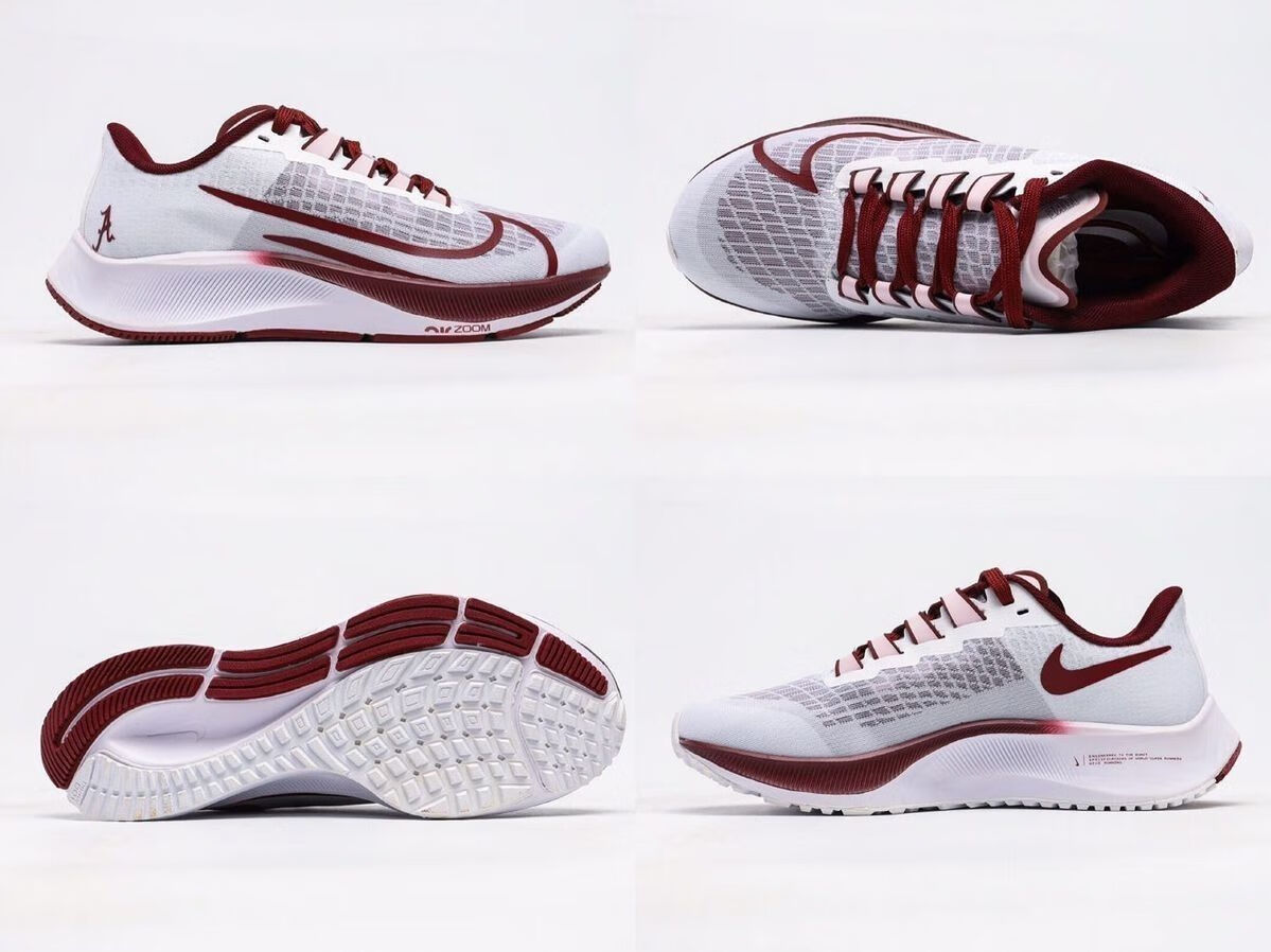 飞马zoom苏炳添飞马37代登月35跑步鞋38代透气运动鞋正版摩擦有声 白