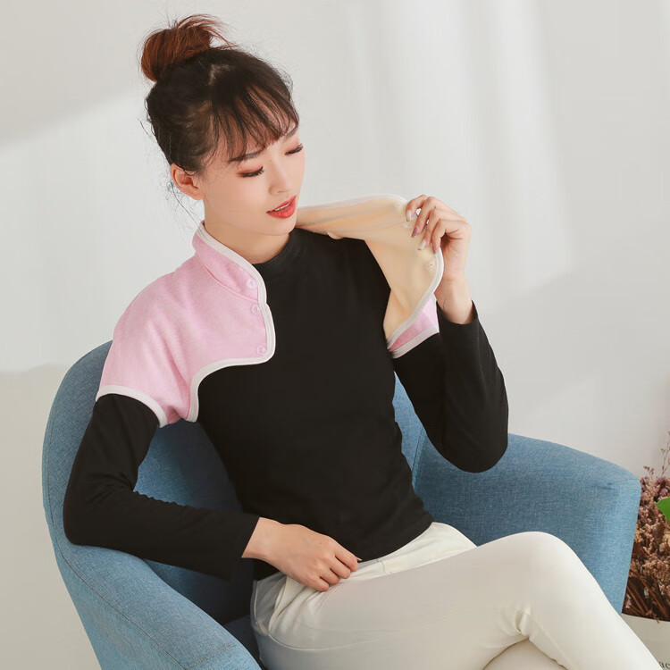 春夏季护肩膀护肩颈椎中老年防寒睡觉后颈保暖妈妈月子护颈高领背心