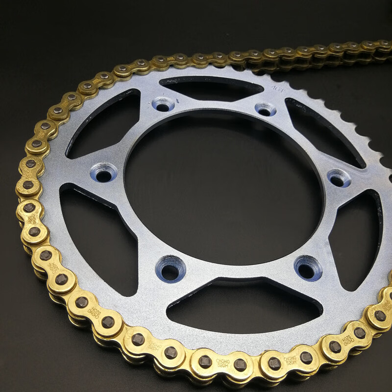 越野摩托车波速尔189t9m3m5缇坦歼2套链加厚链条二链盘大飞1449套链