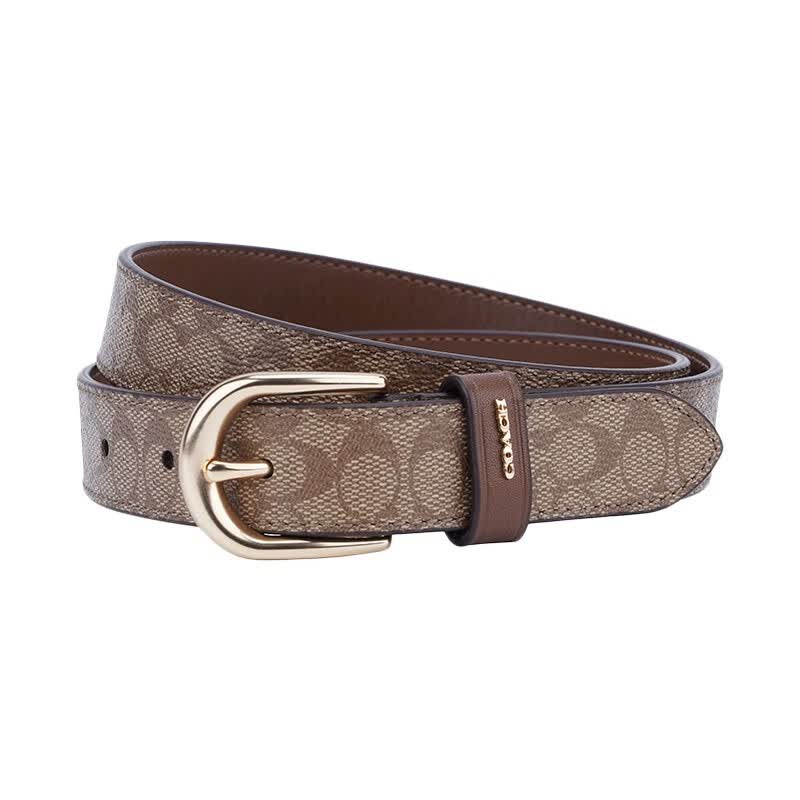 coach蔻驰女士腰带 21秋冬 皮带女 送礼女士皮带腰带印花时尚装饰皮带