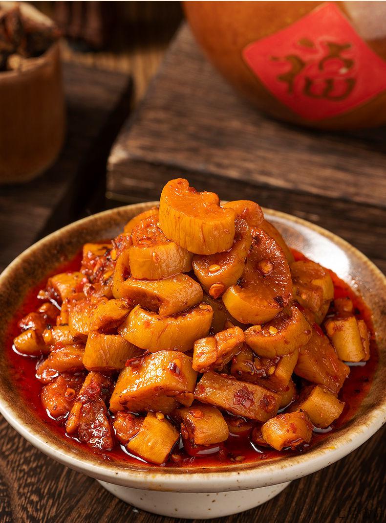 正宗四川麻辣风味萝卜丁手工红油萝卜干香脆萝卜块咸菜下饭菜榨菜定制