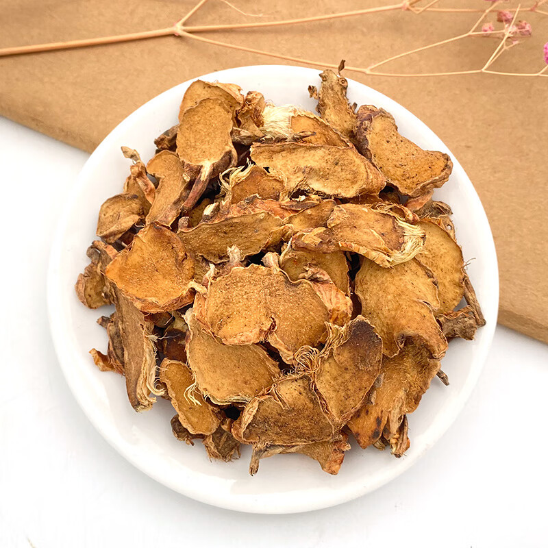 北京同仁堂精选盐知母 炒知母中药材 炙知母片500g