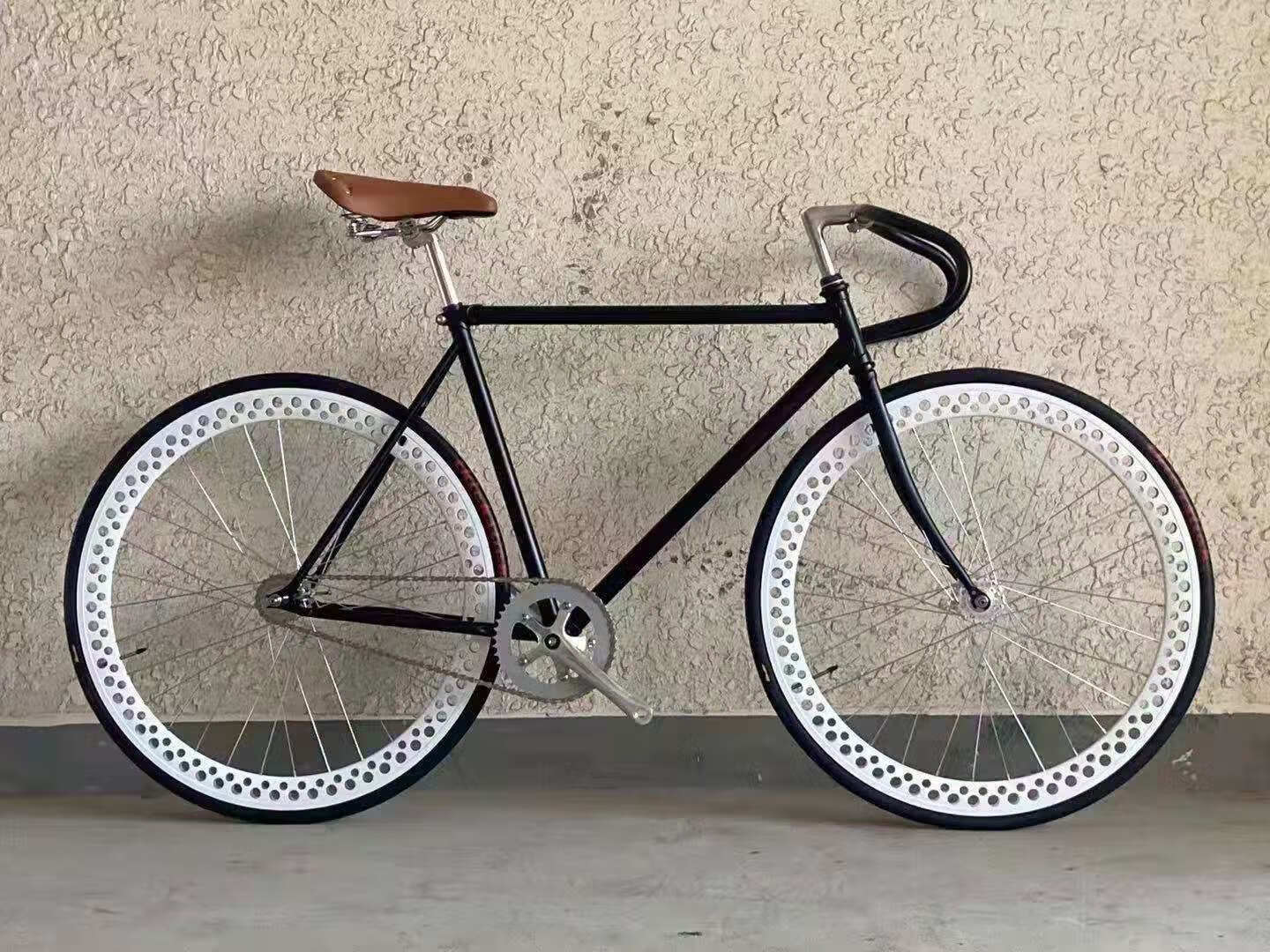 登山自行车跑车自行车死飞自行车复古单车电镀烤漆男女学生倒骑倒刹活