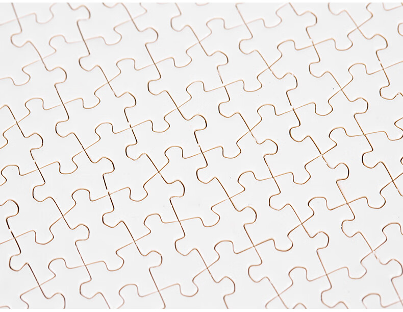 纯黑纯白地狱拼图 烧脑拼图地狱级高难度迷你1000片超难成年人带框