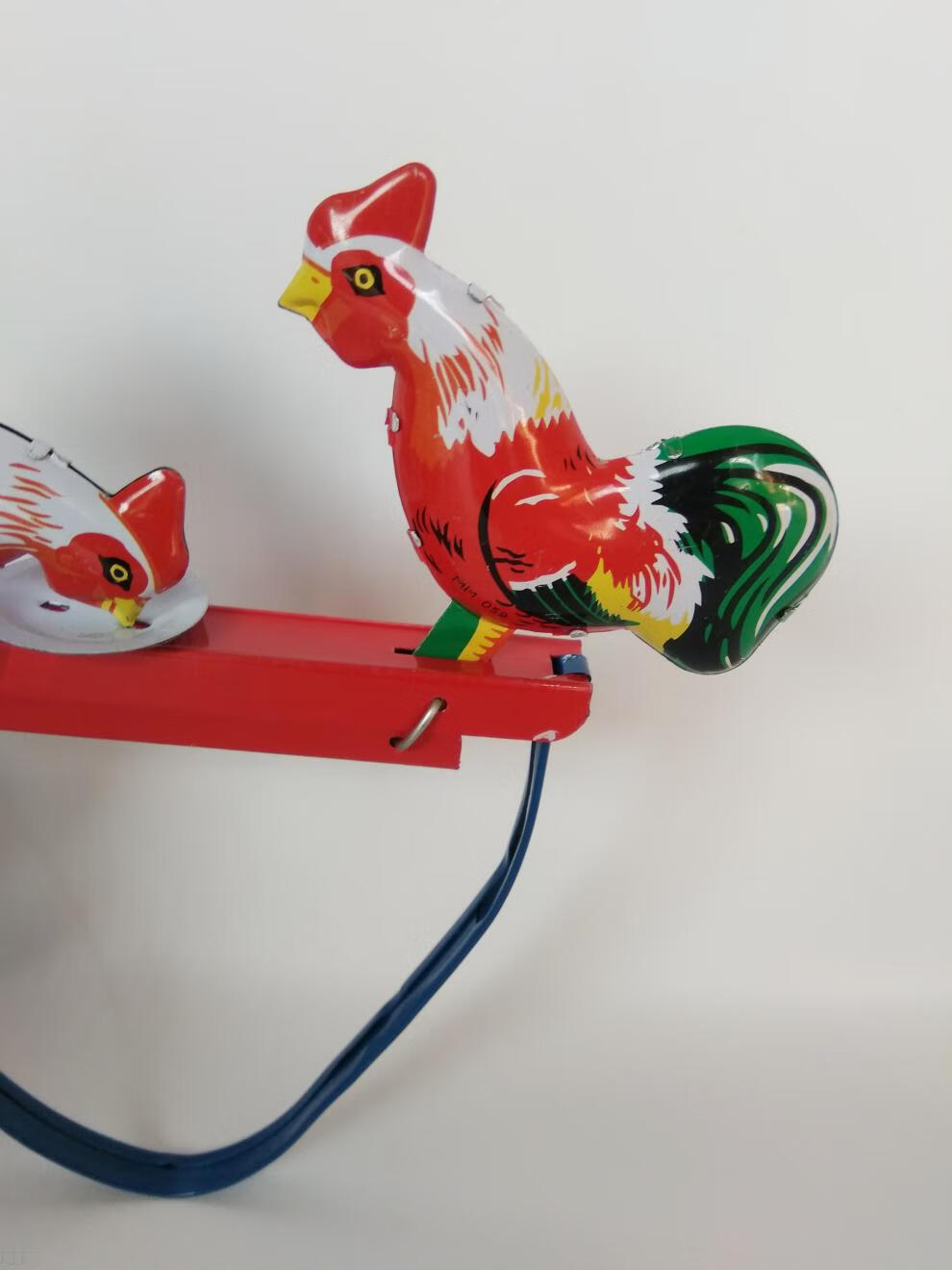 手工玩具 铁皮青蛙 公鸡老鼠兔子坦克 童年回忆小鸡啄米80后怀旧经典