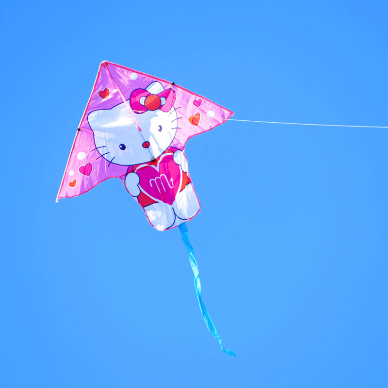 hellokitty哈喽kt猫风筝2022年新款风筝hellokitty女孩初学者微风儿童