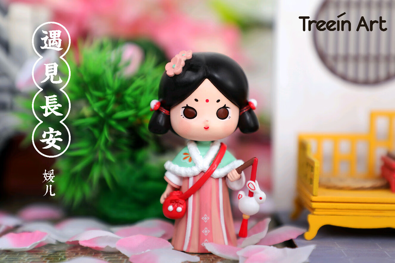 遇见长安盲盒古风可爱杨贵妃唐太宗礼物 膳祖(拆盒未拆袋) .